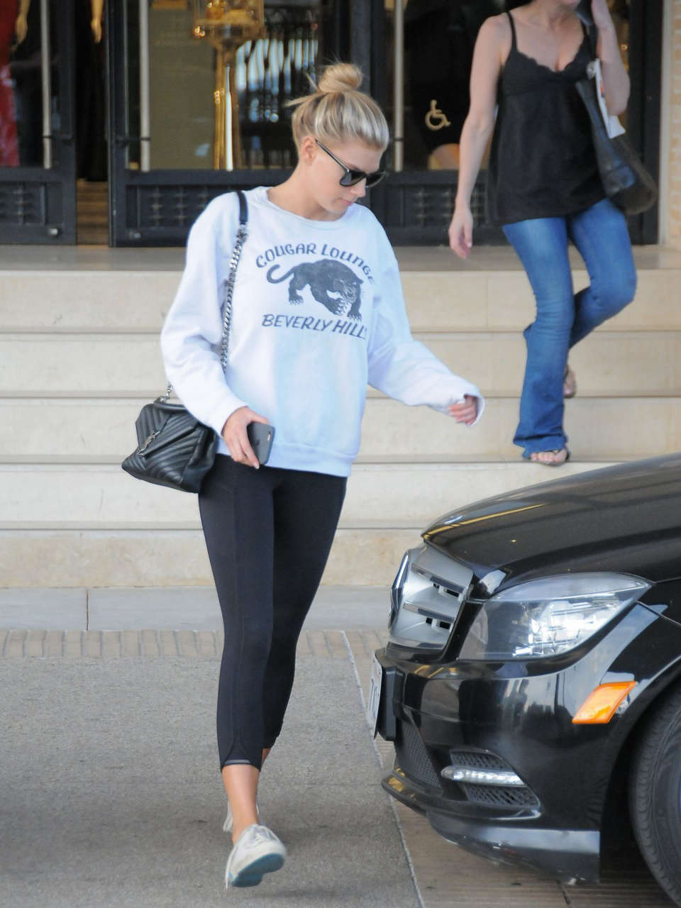 Charlotte Mckinney Out About Los Angeles