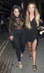 Charlotte Srosby Sophie Kasaei Night Out London