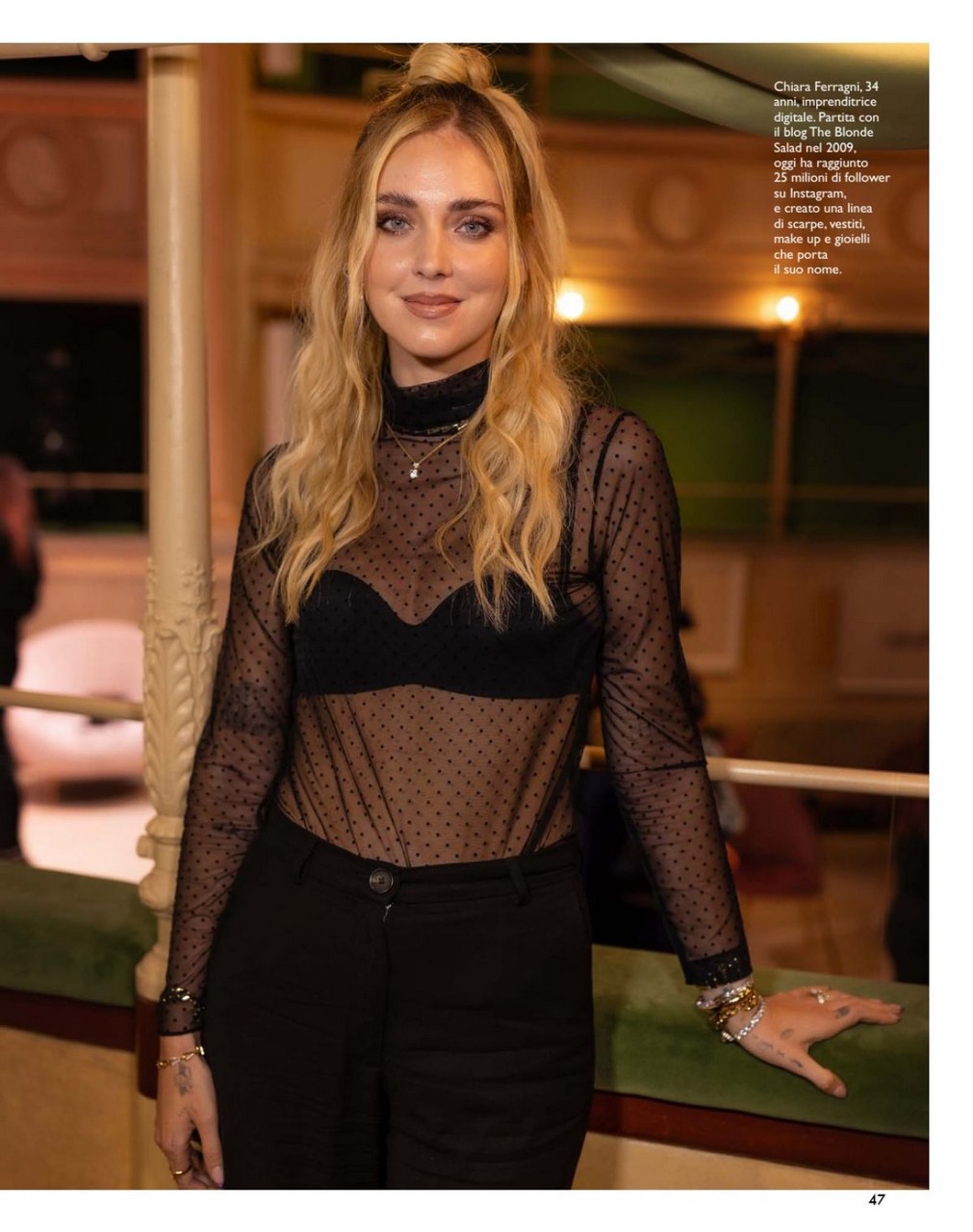 Chiara Ferragni F Magazine November