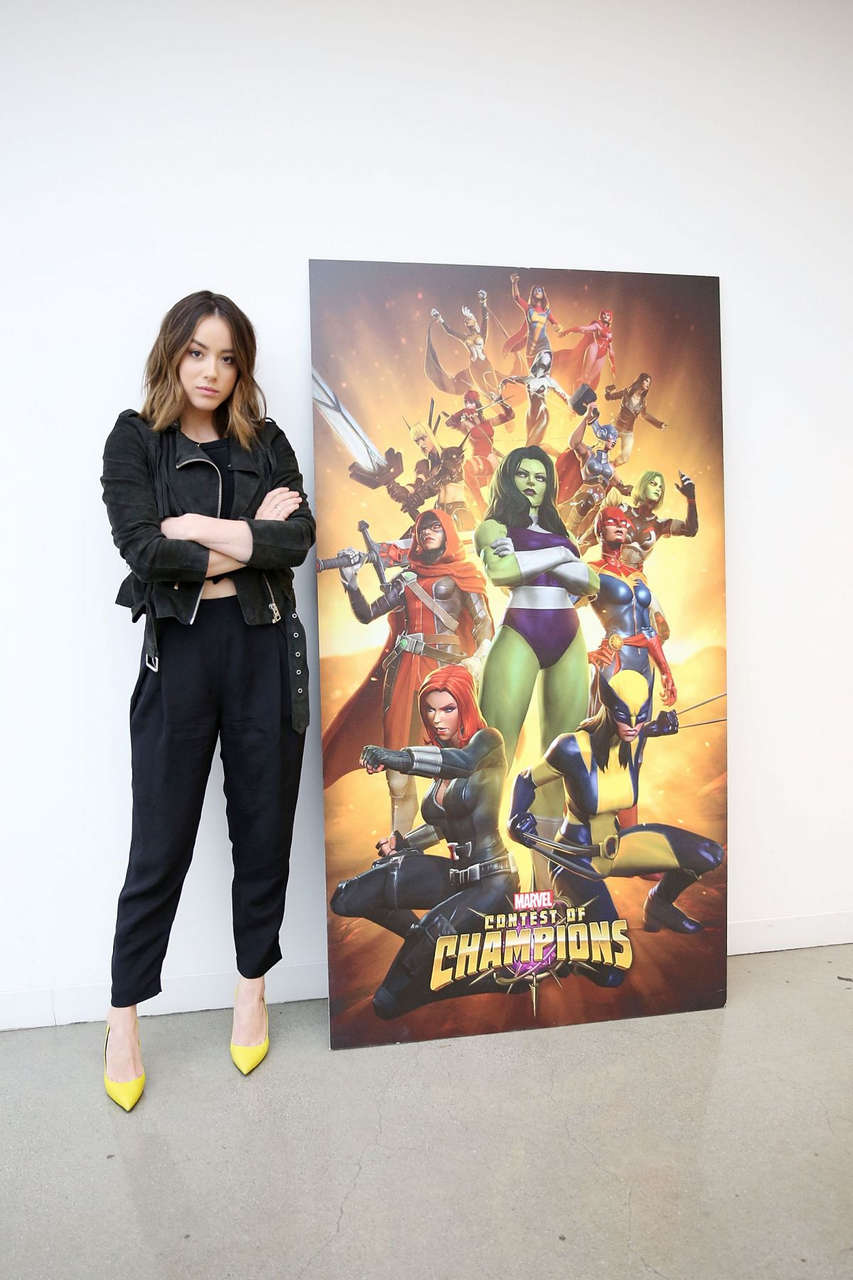Chloe Bennet Celebrates Women Of Power With Marvel Contest Of Champions Mobile Game Los Angeles