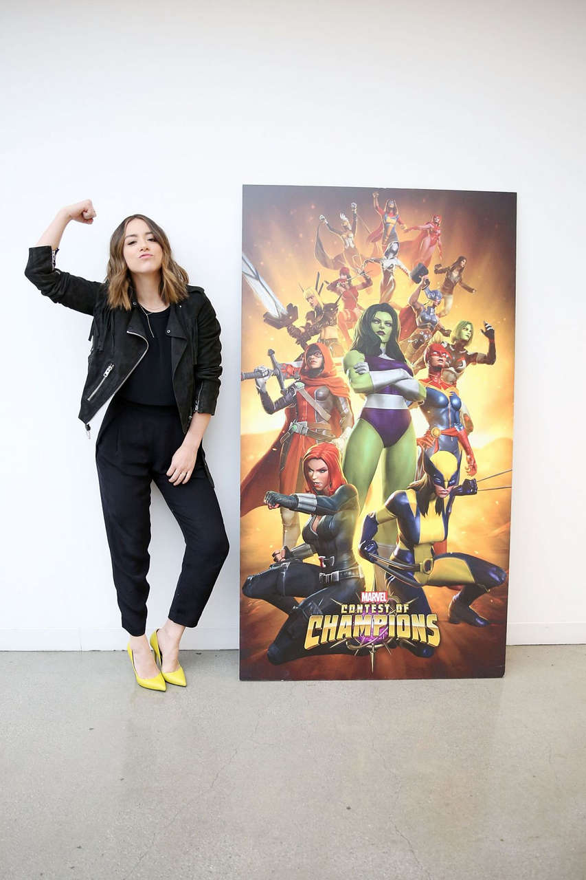 Chloe Bennet Celebrates Women Of Power With Marvel Contest Of Champions Mobile Game Los Angeles