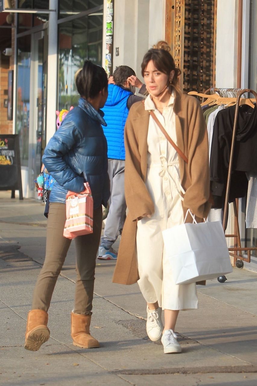 Chloe Bennet Out Shopping With Friend Los Angeles