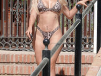 Chloe Ferry Bethan Kershaw Bikinis Marbella