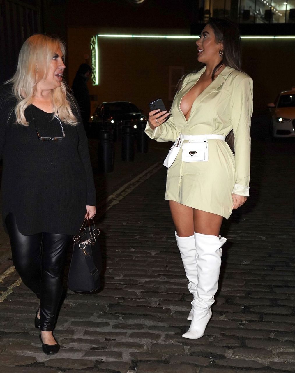 Chloe Ferry Out With Her Family For Dinner Rio Brazilian Steak House Newcastle