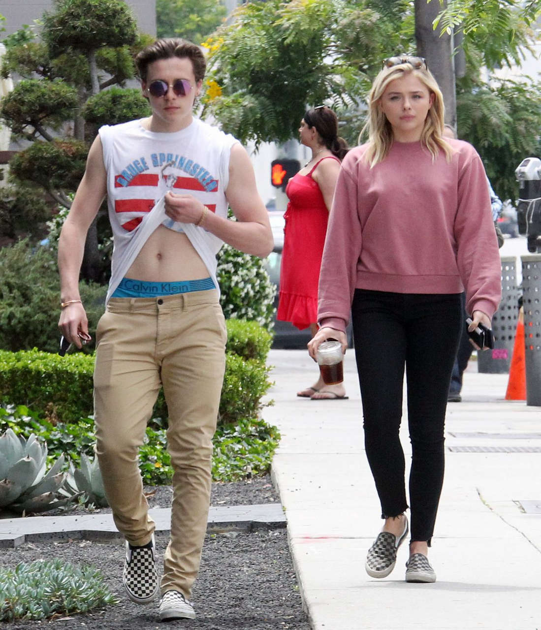 Chloe Moretz Brooklyn Beckham Out About West Hollywood