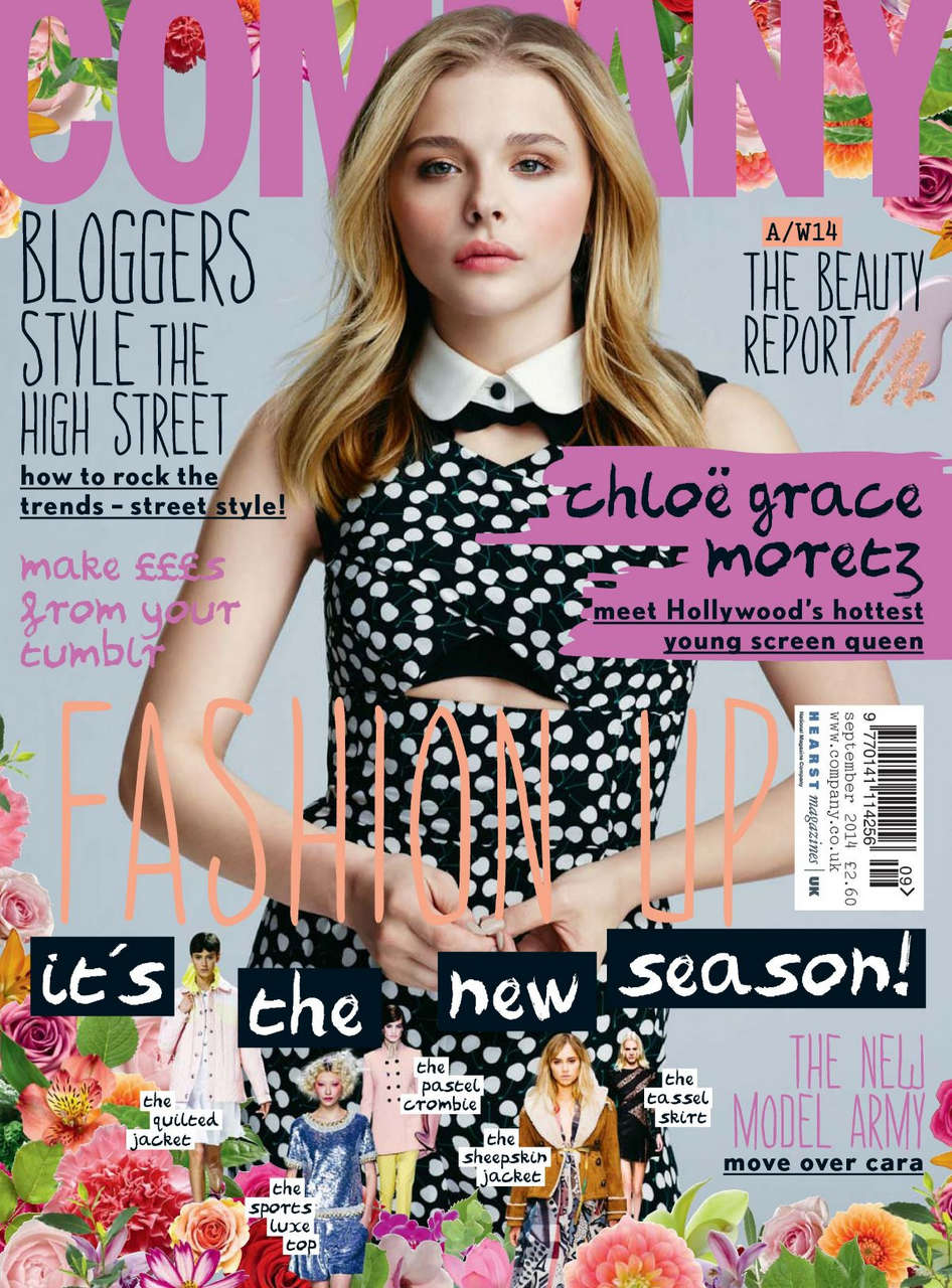 Chloe Moretz Company Magazine September 2014 Issue