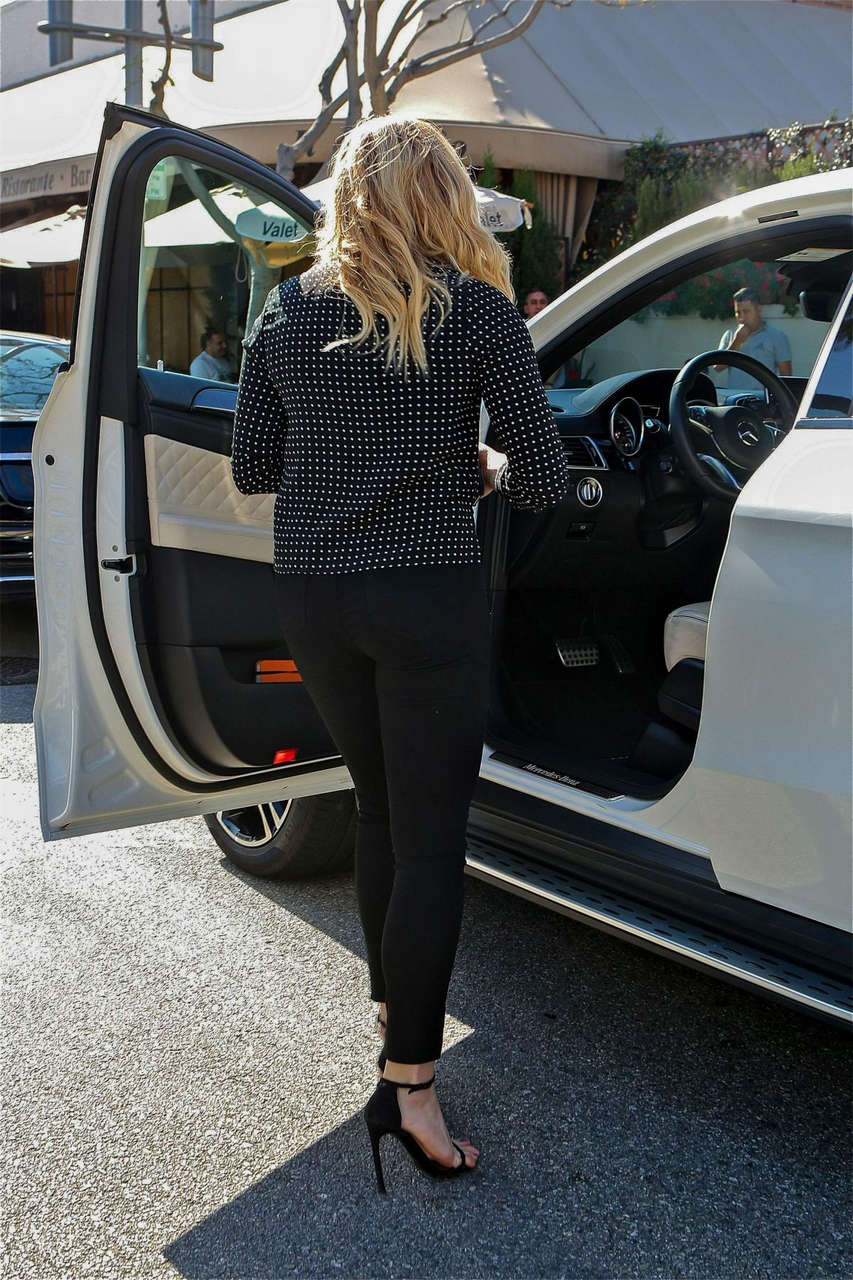 Chloe Moretz Leaves Il Pastaio Beverly Hills