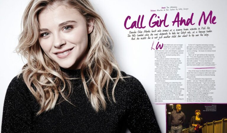 Chloe Moretz Loaded Magazine November 2014 Issue (5 photos)