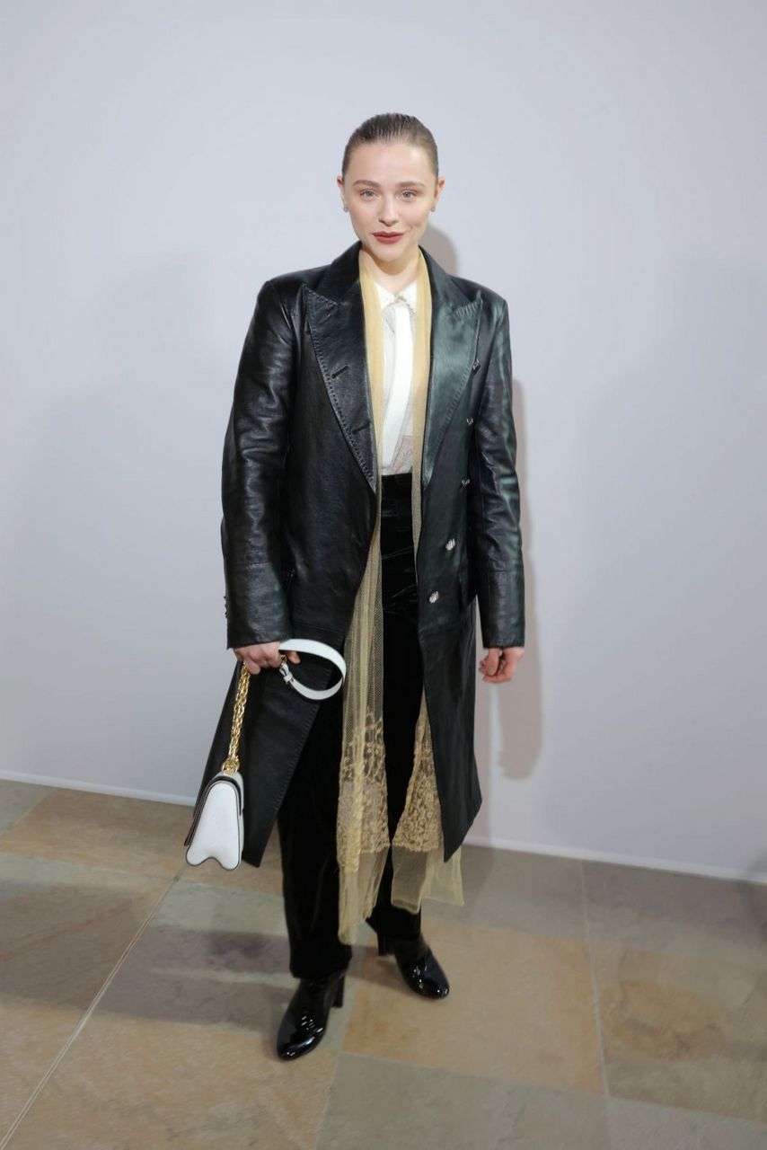Chloe Moretz Louis Vuitton Show Paris Fashion Week