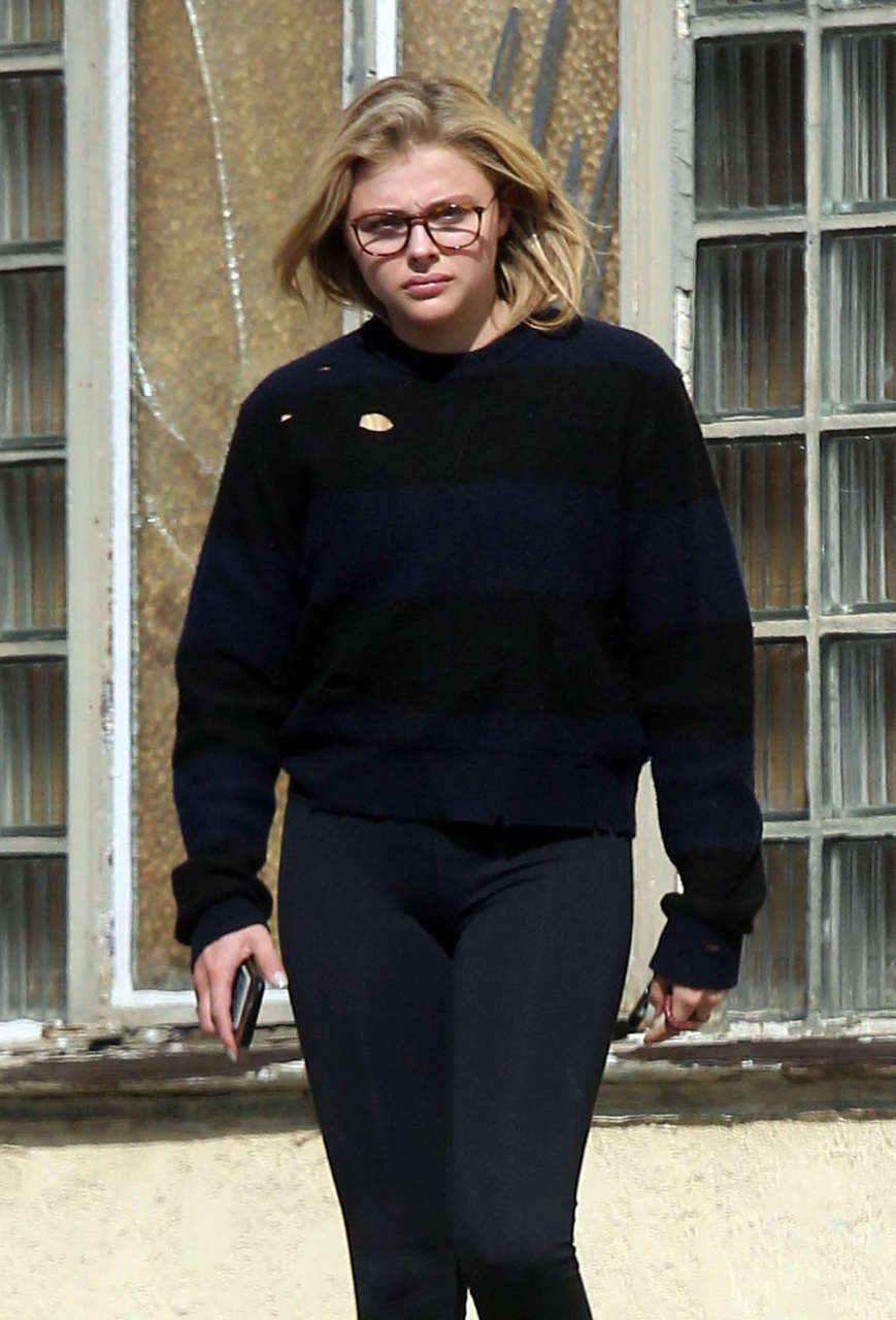 Chloe Moretz Out About Beverly Hills
