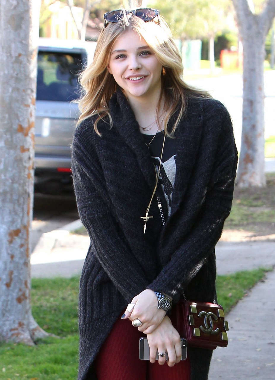 Chloe Moretz Out About Los Angeles