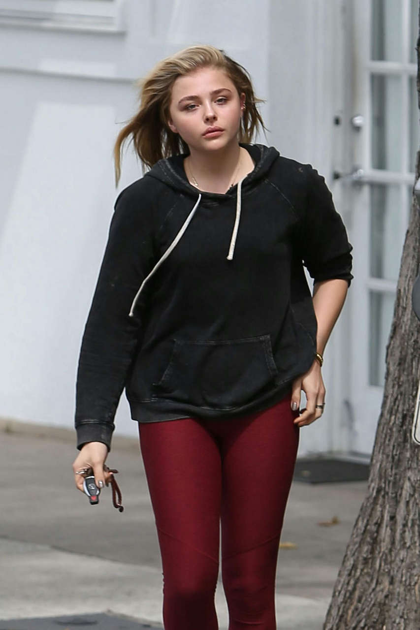 Chloe Moretz Out About Los Angeles