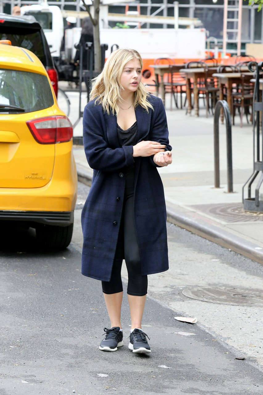 Chloe Moretz Out About West Hollywood
