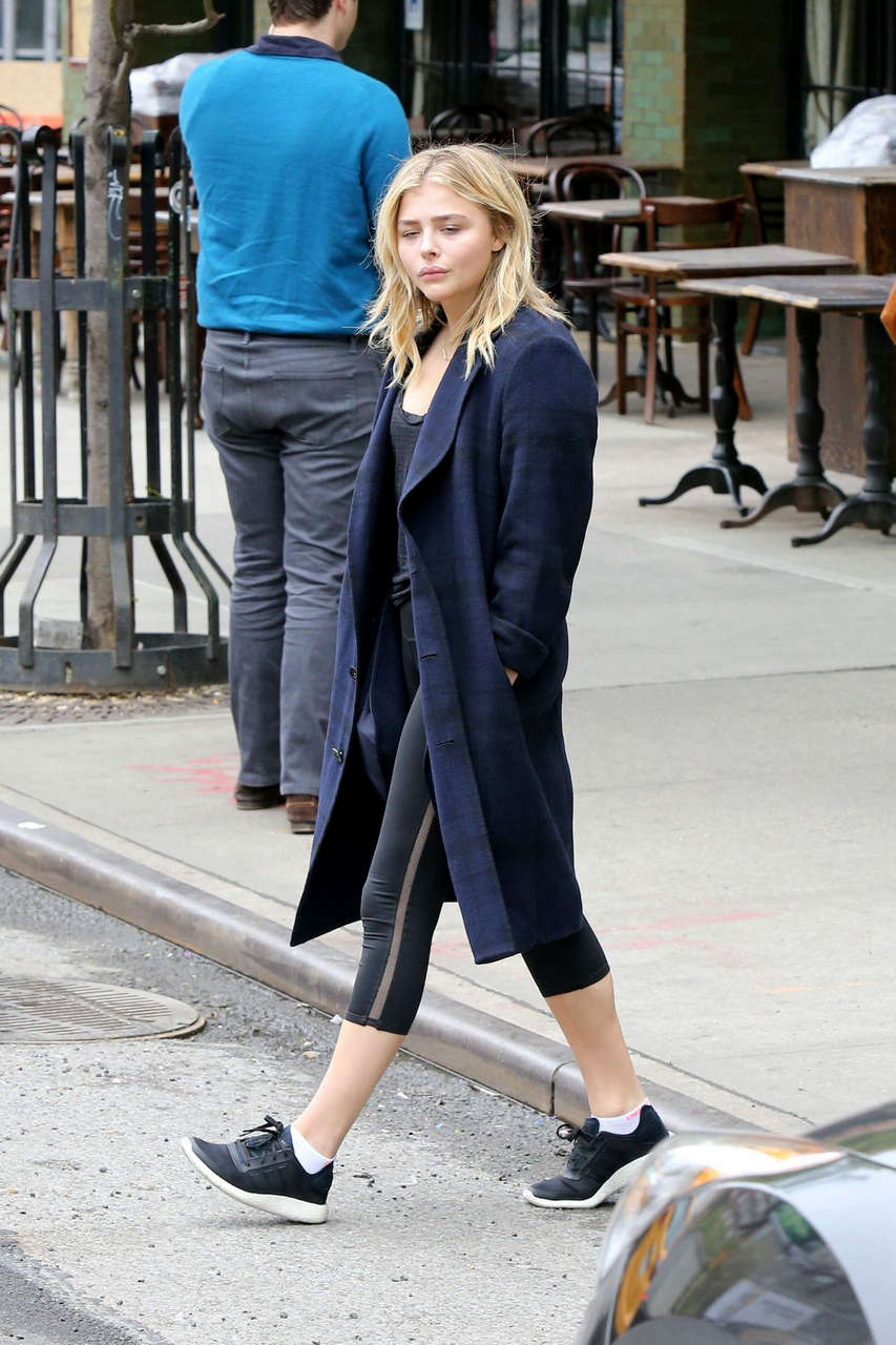 Chloe Moretz Out About West Hollywood