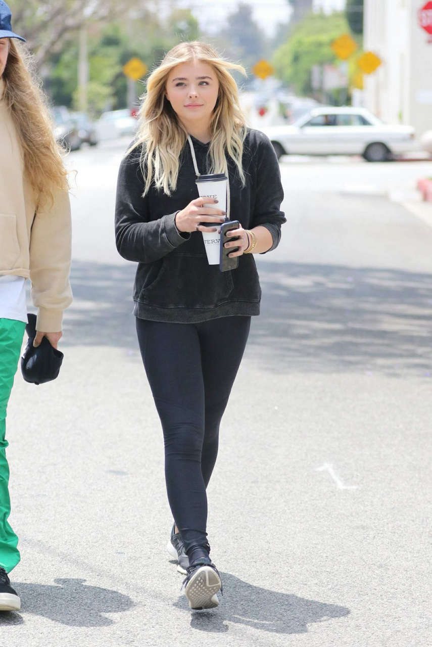 Chloe Moretz Out For Coffe Los Angeles