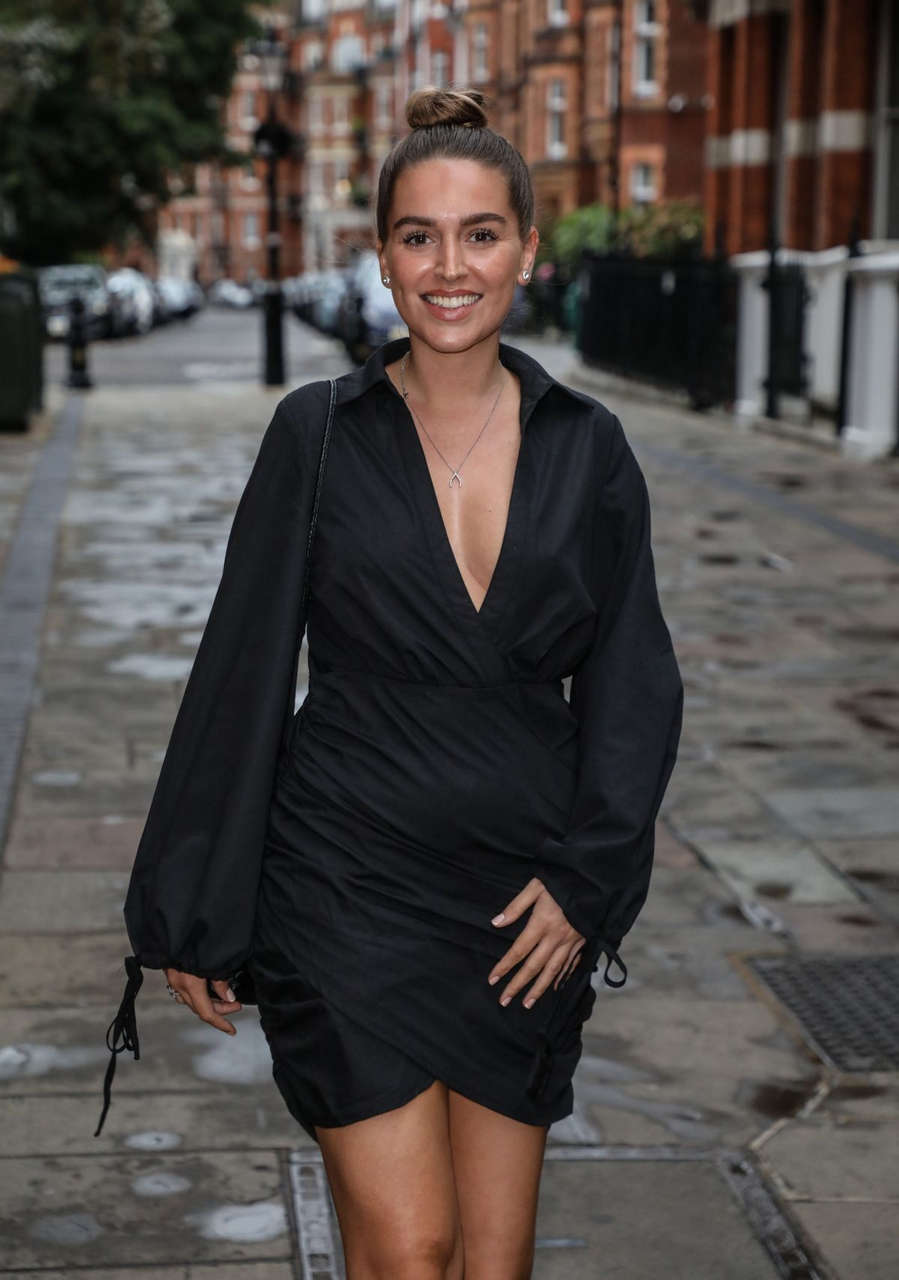 Chloe Ross Out To Dinner London