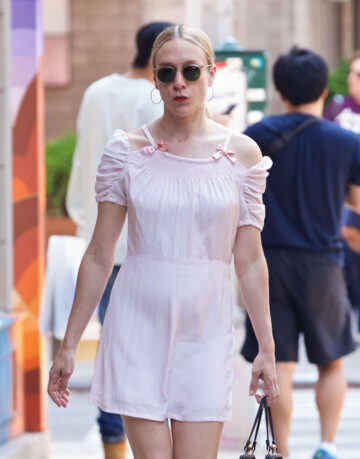 Chloe Sevigny Out About New York