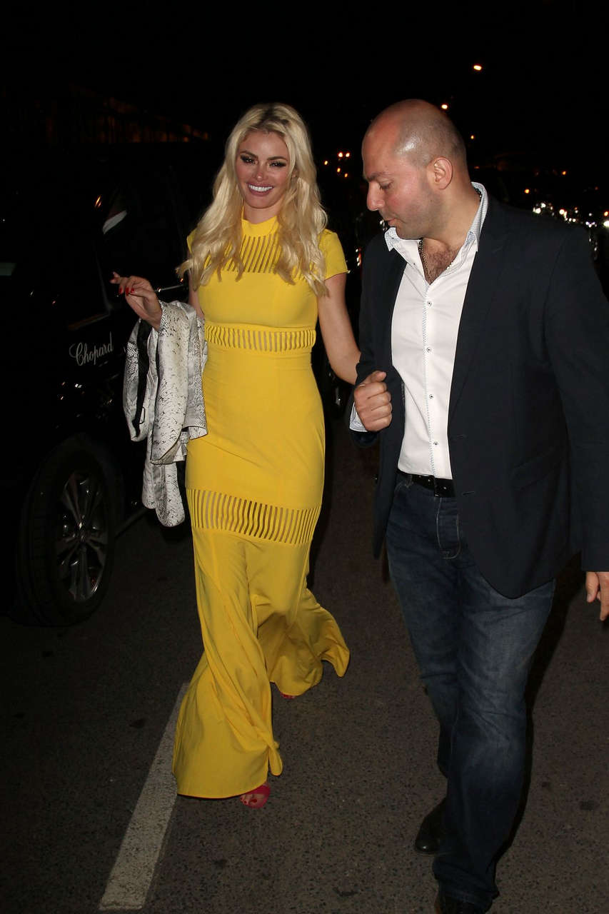 Chloe Sims Chopard Wild Party Cannes