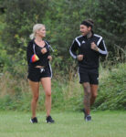 Chloe Sims Pete Wick Working Out Park Essex