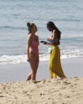 Chrissy Teigen Bikini Beach Malibu