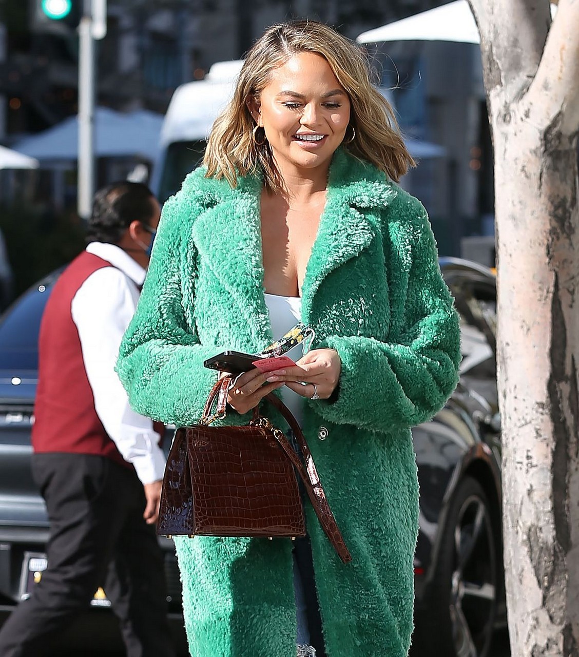 Chrissy Teigen Out About Beverly Hills