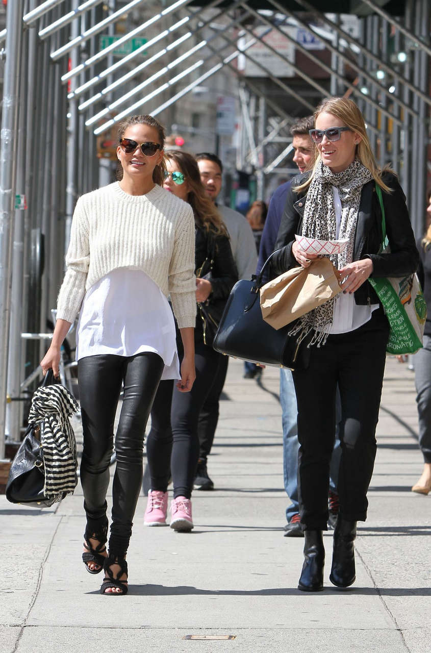 Chrissy Teigen Out About New York