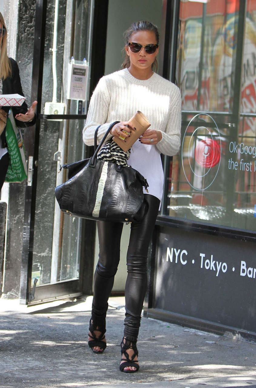 Chrissy Teigen Out About New York