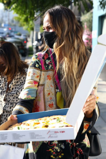 Chrissy Teigen Out Shopping West Hollywood