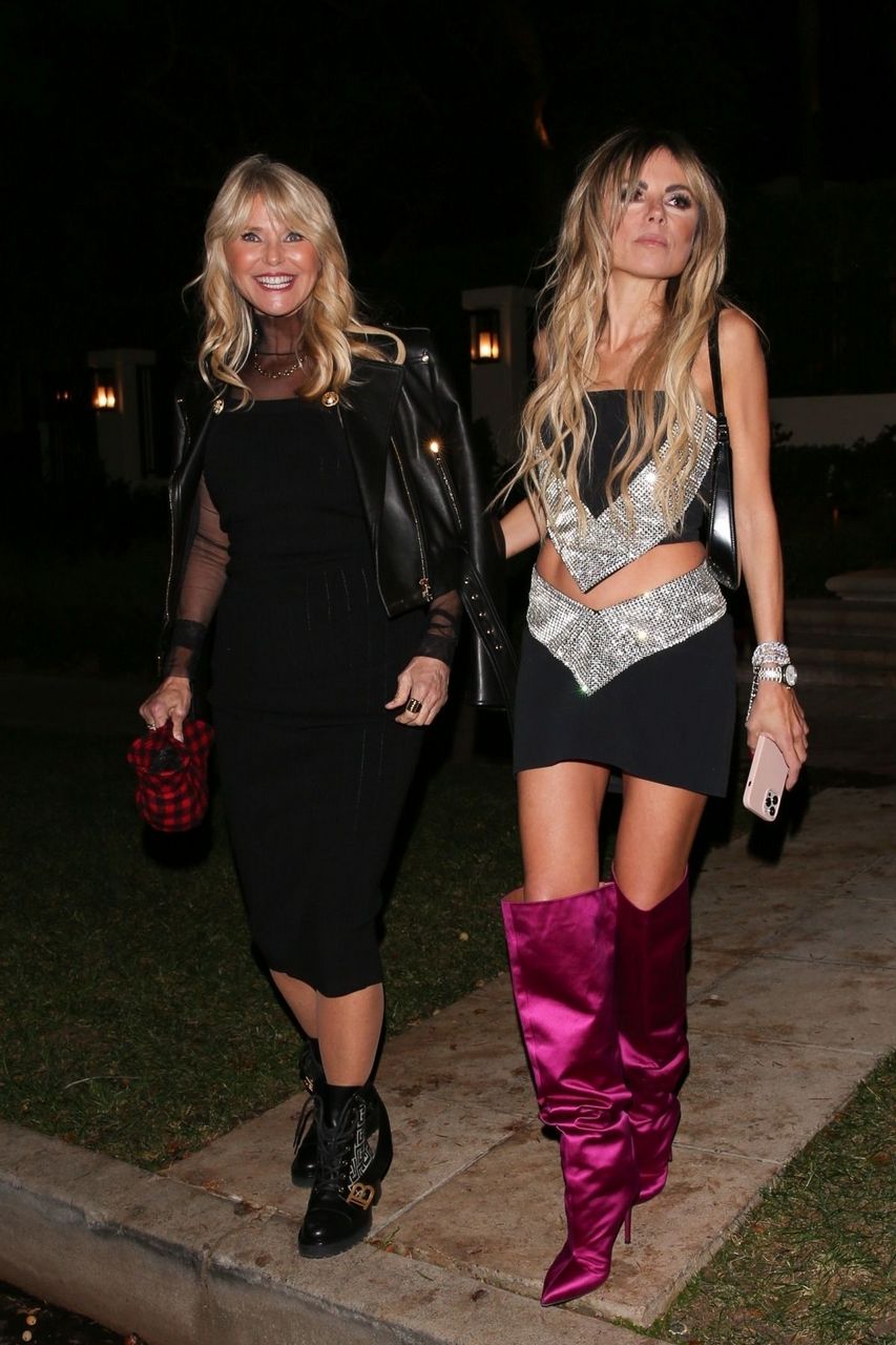Christie Brinkley Leaves Casamigos Suporbowl Party Beverly Hills