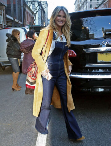 Christie Brinkley Out About New York