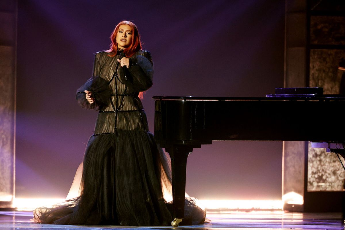 Christina Aguilera 22nd Annual Latin Grammy Awards Las Vegas