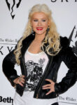 Christina Aguilera Elder Scrolls V Skyrim Launch Los Angeles