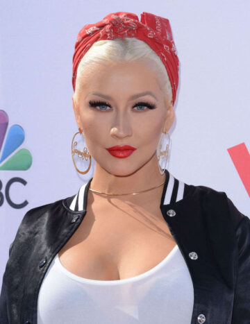 Christina Aguilera Voice Karaoke For Charity West Hollywood