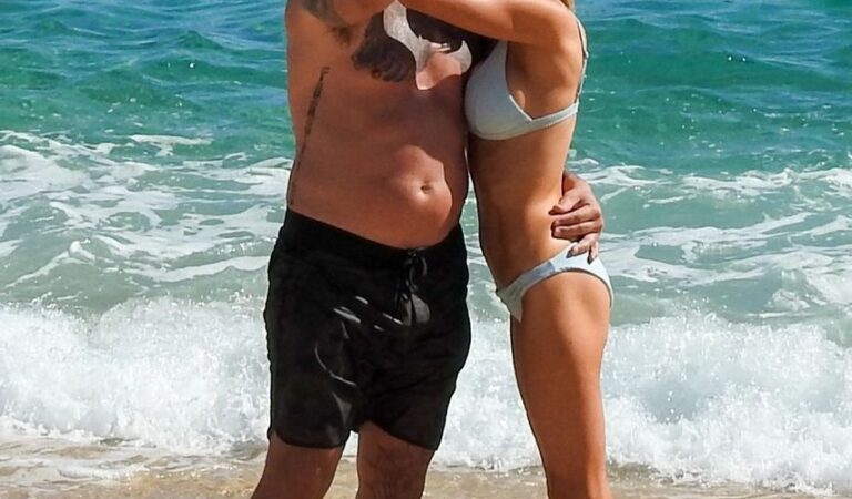 Christina Anstead Bikini And Josh Hall Beach Cabo San Lucas (10 photos)