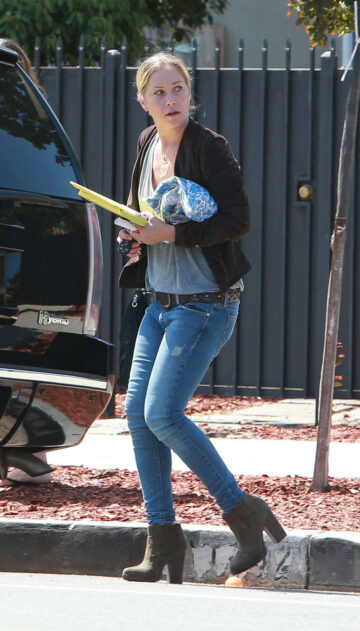 Christina Applegate Out About Los Angeles