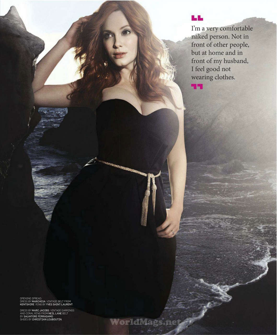 Christina Hendricks Blackbook Magazine March 2012 Issue
