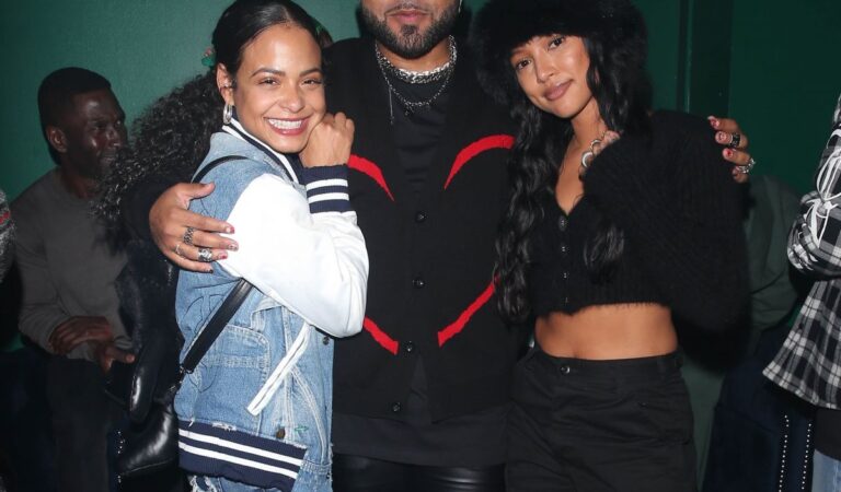 Christina Milian And Karrueche Tran Pretty Little Things Boss J Ryan La Cour Launch His Music Career West Hollywood (10 photos)