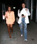 Christina Milian And Nicole Williams Out For Dinner Mr Chow Beverly Hills