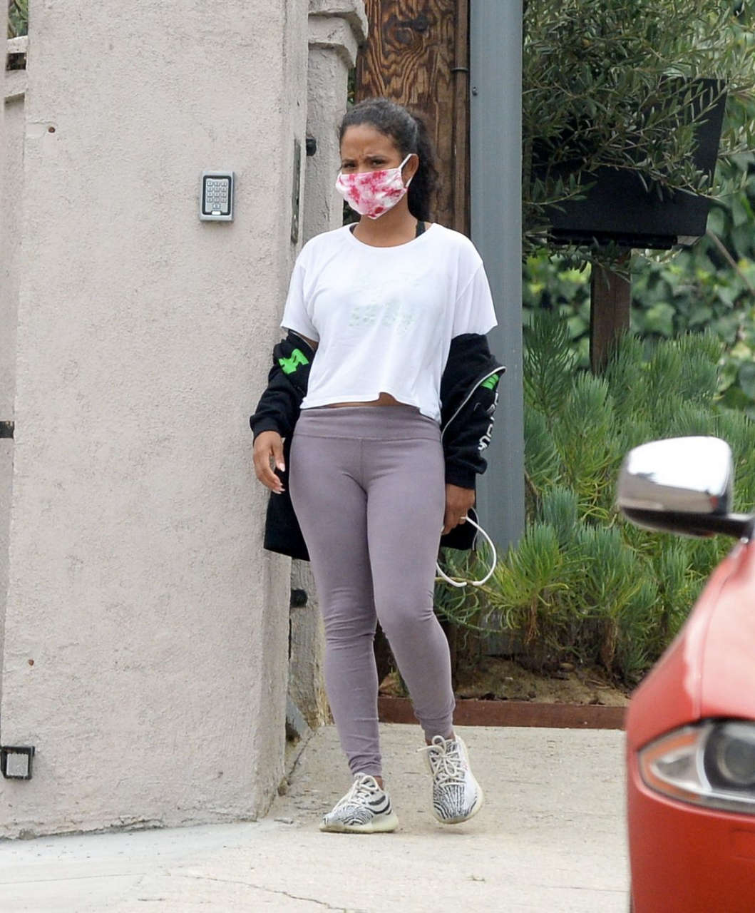 Christina Milian Out About Los Angeles