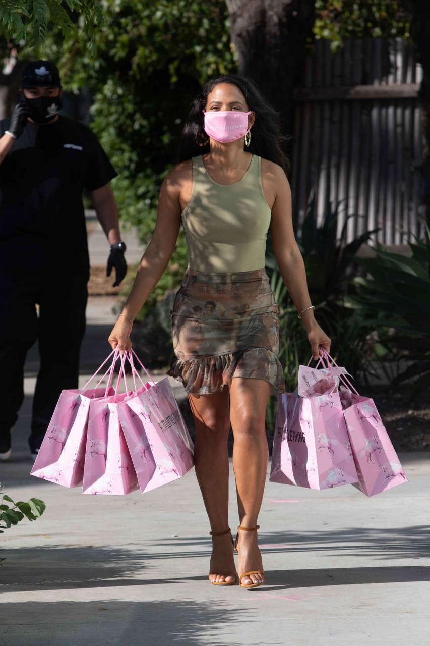 Christina Milian Out West Hollywood