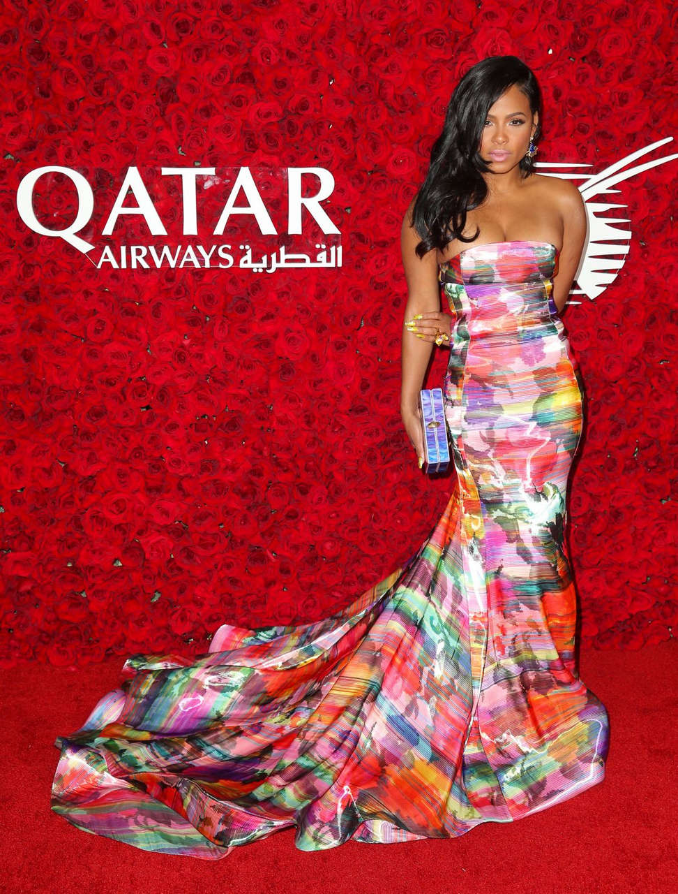Christina Milian Qatar Airways Los Angeles Gala Hollywood