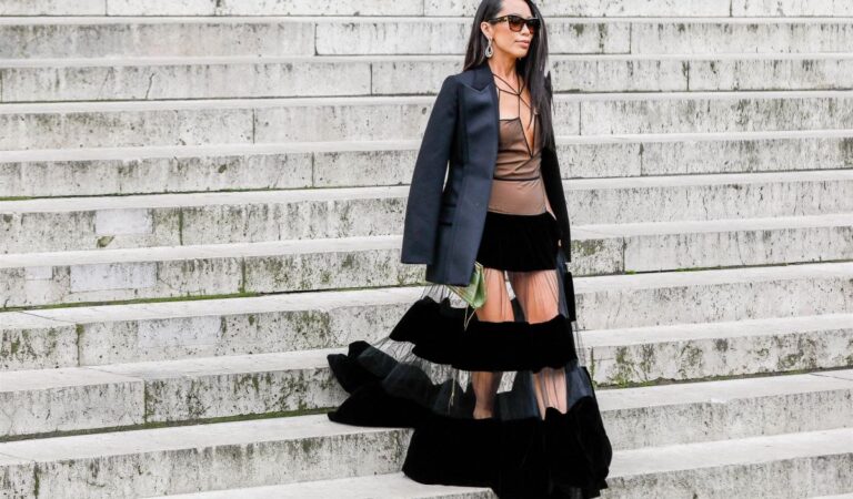Christine Chiu Arrives Fendi Haute Couture Spring Summer 2022 Show Paris Fashion Week (2 photos)
