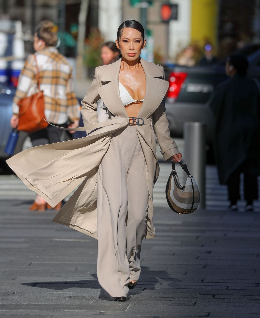 Christine Chiu Out And About New York