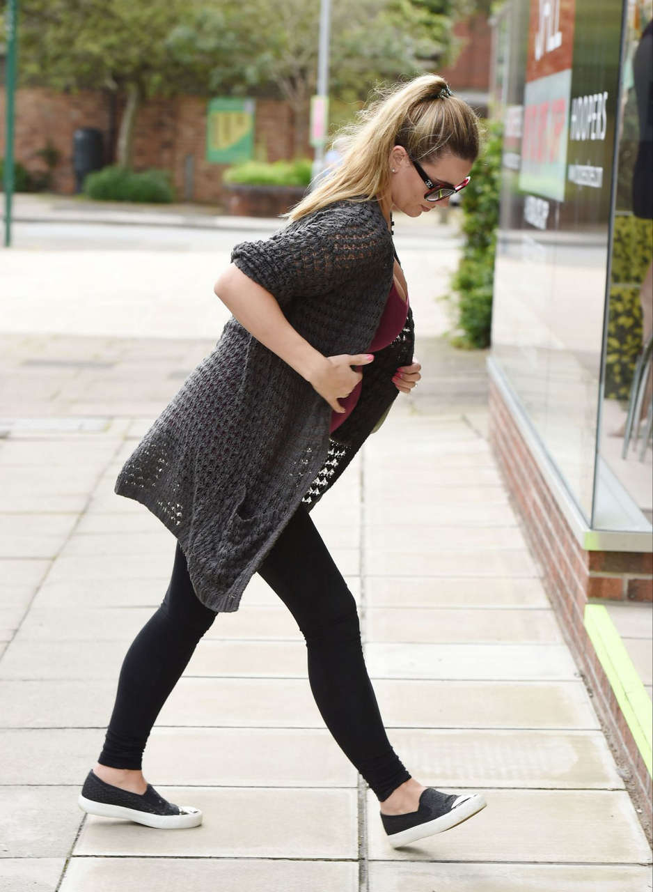 Christine Mcguinness Out About Cheshire