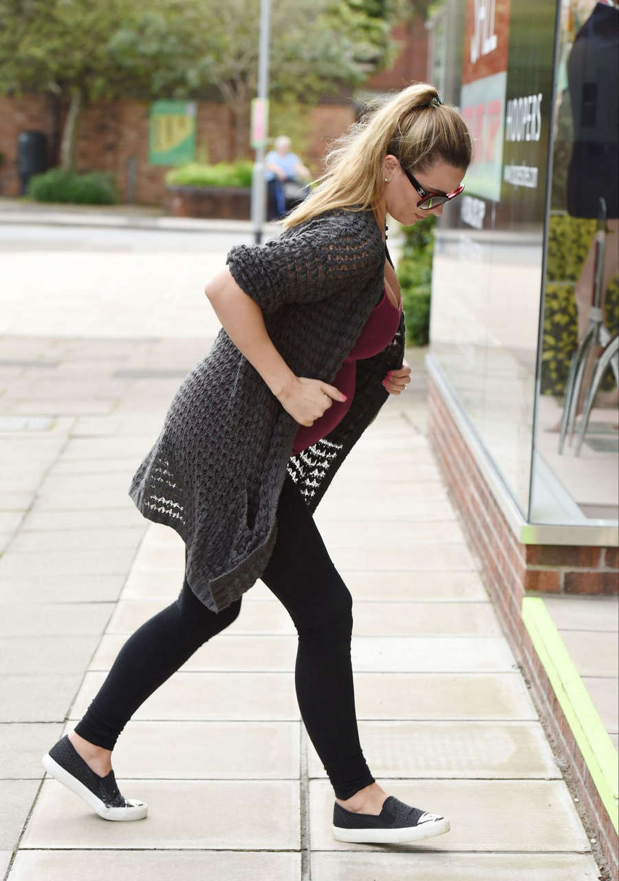 Christine Mcguinness Out About Cheshire
