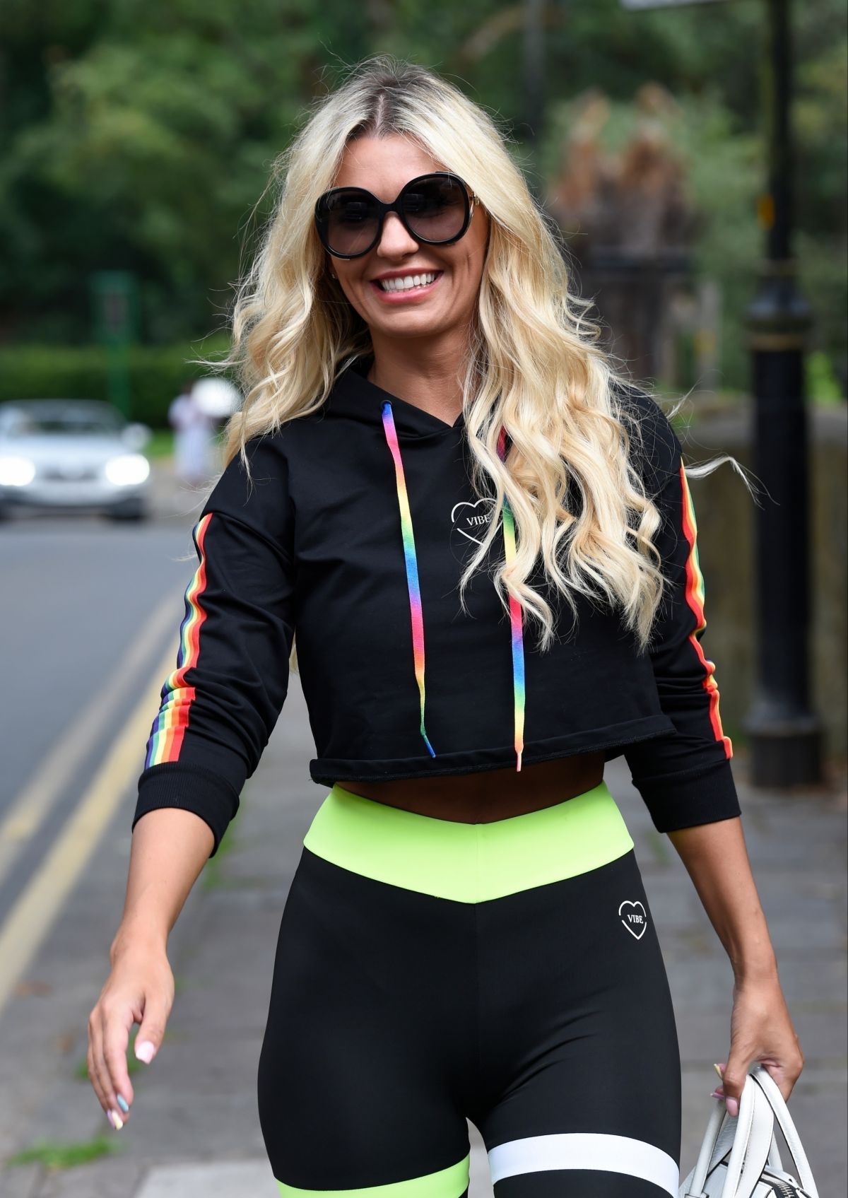 Christine Mcguinness Out Jogging Cheshire