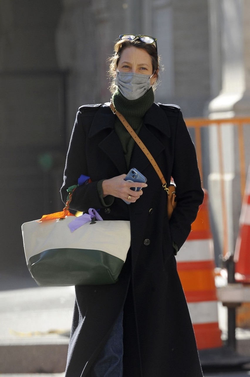 Christy Turlington Out About New York