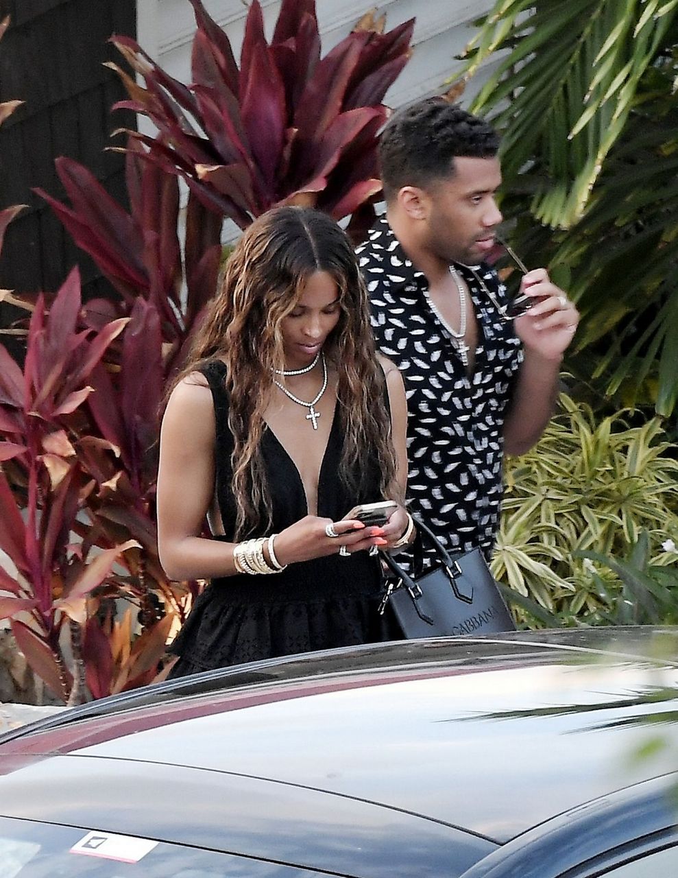 Ciara And Russel Wilson Out On Vacation St Barts