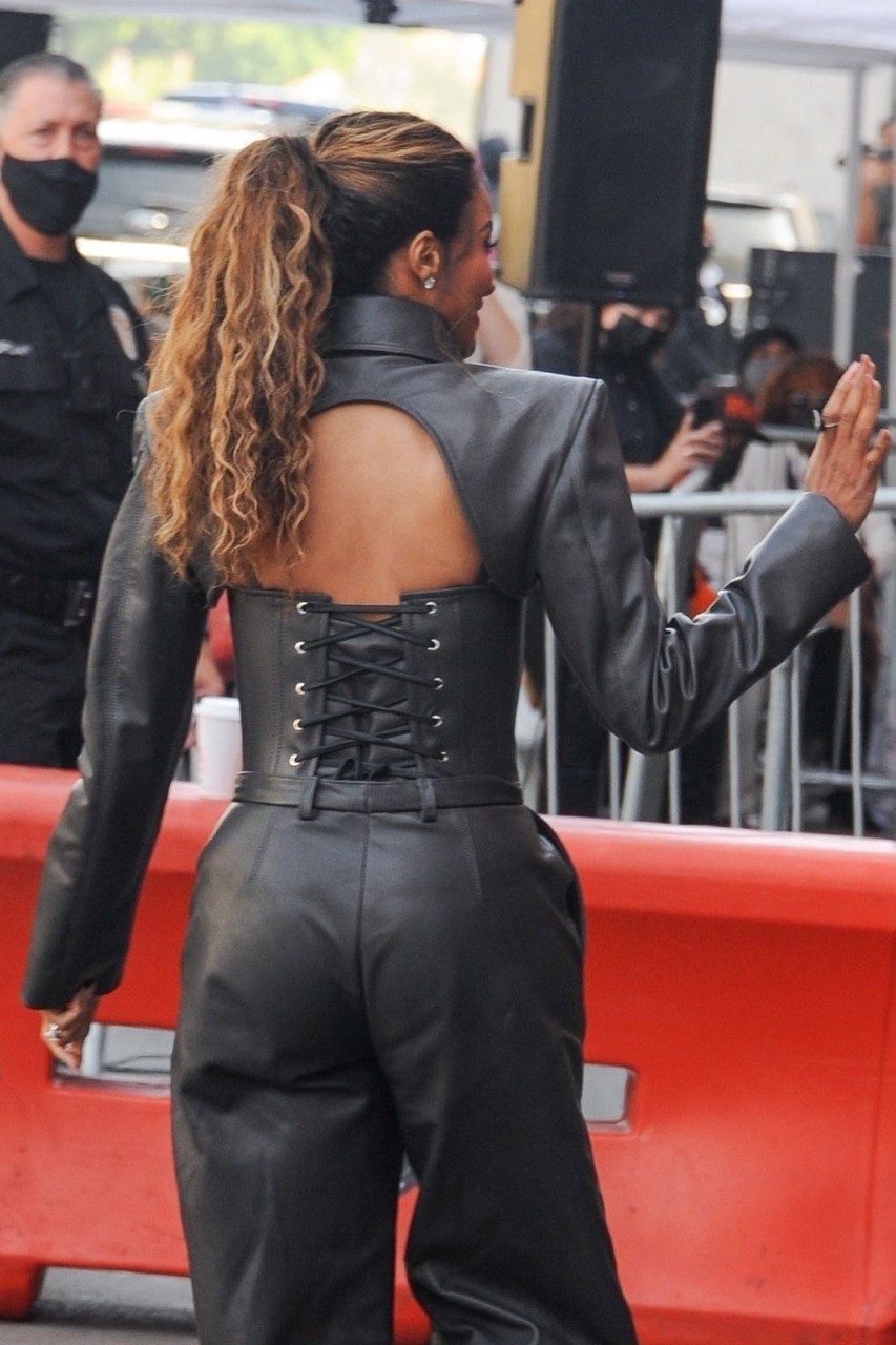 Ciara Arrives Missy Elliott S Star Ceremony Walk Fame Hollywood
