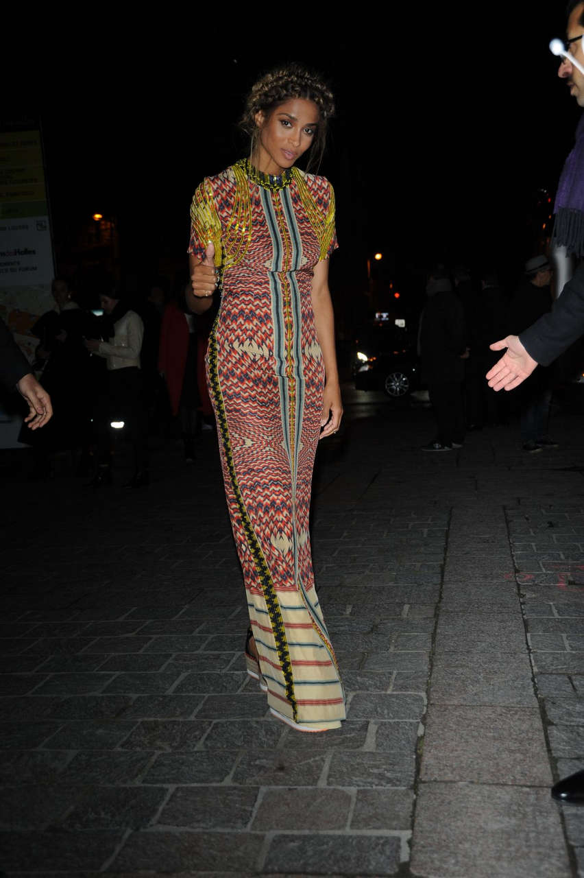 Ciara H M Fashion Show Paris Fashion Week